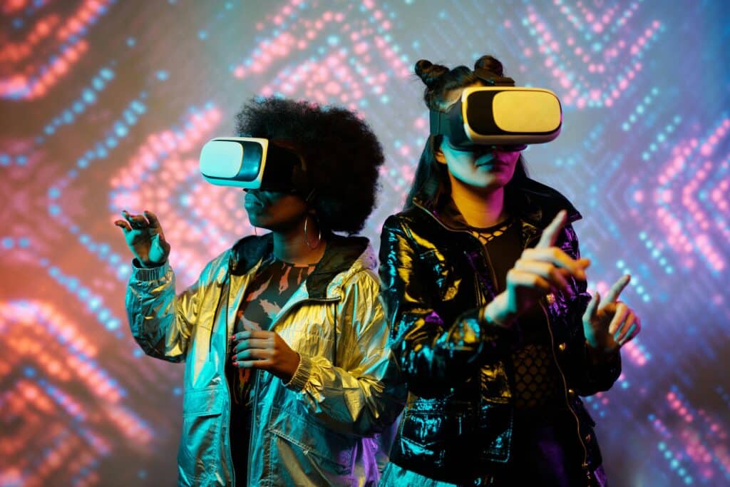 óculos vr realidade virtual meta quest simulador